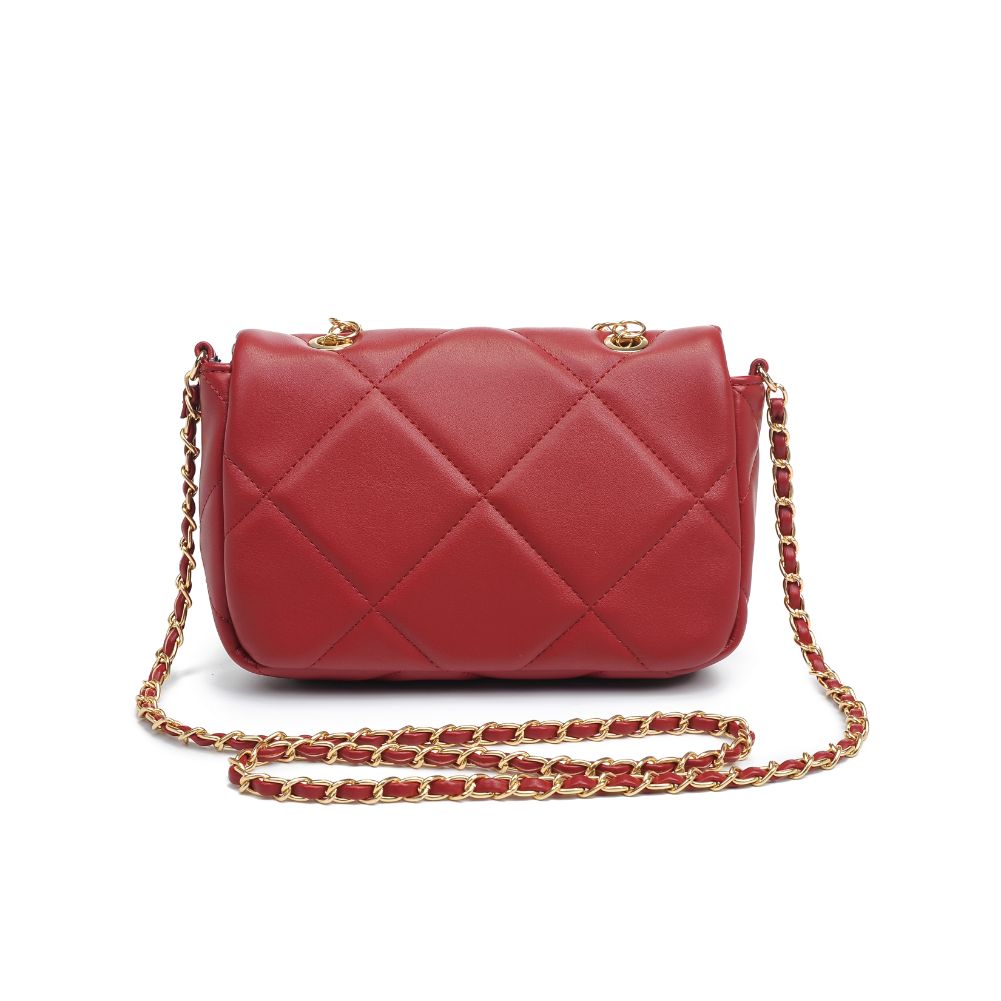 Product Image of Urban Expressions Emily Crossbody 840611122162 View 7 | Crimson