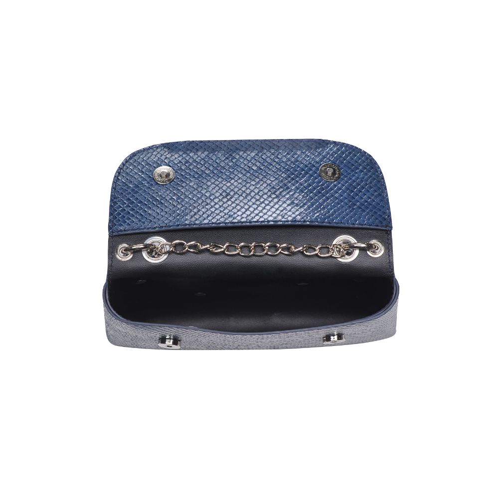 Woman wearing Denim Urban Expressions Teagan Crossbody 818209011617 View 9 | Denim