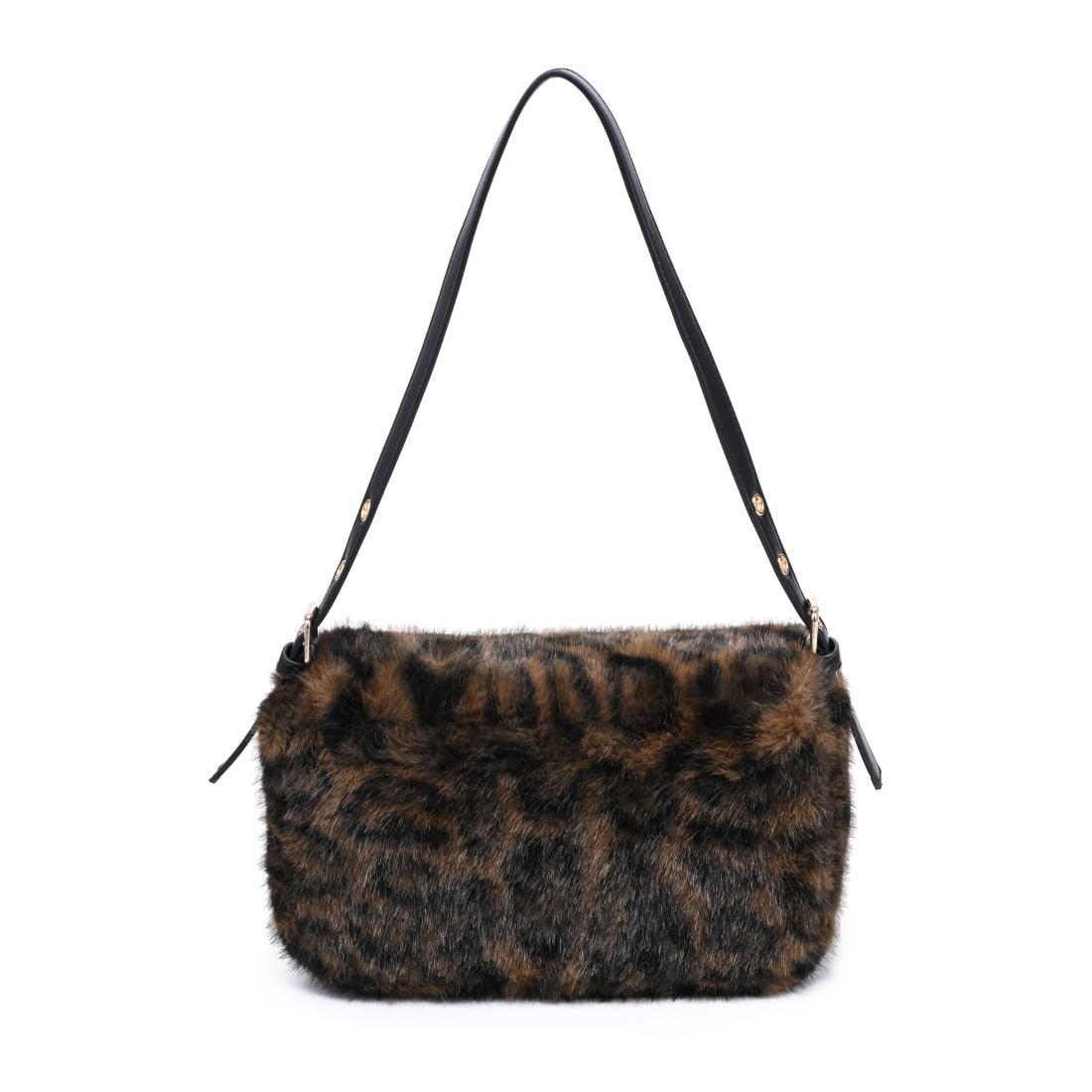 Urban Expressions Beverly - Faux Fur Crossbody 840504212451 View 7 | Leopard