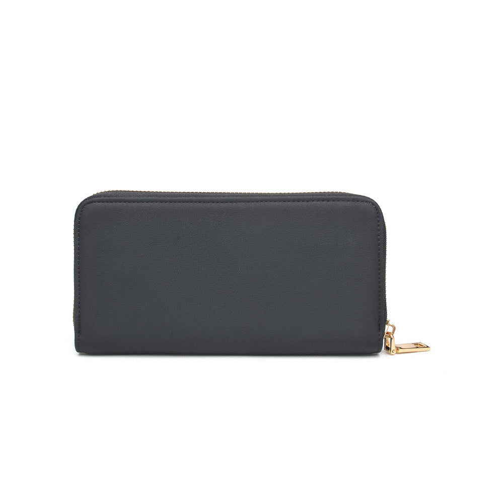 Product Image of Urban Expressions Beckette Wallet NA-840611150165 View 3 | Black