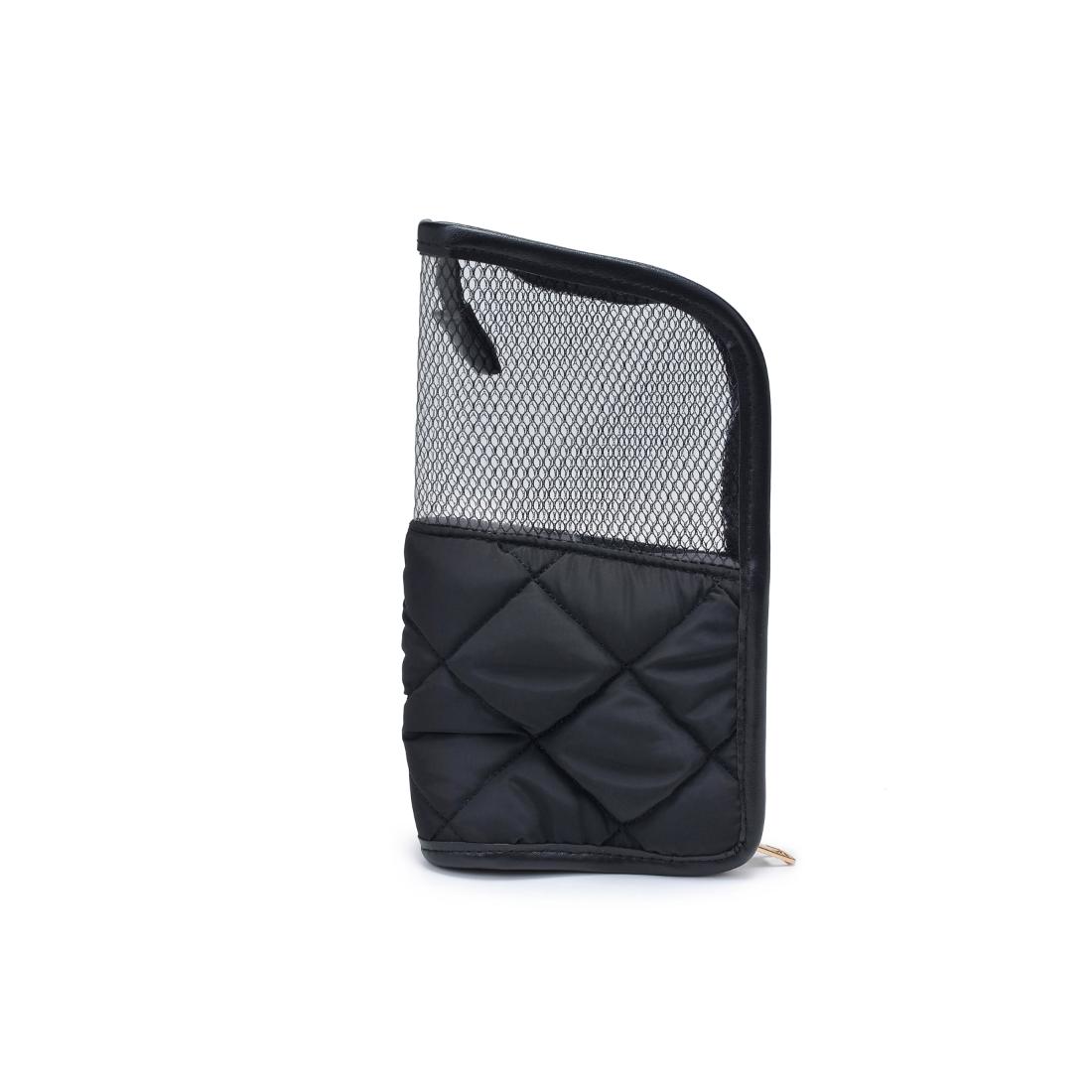 Urban Essentials Makeup MVP - Quilted Nylon Brush Holder 840504201141 View 7 | Black