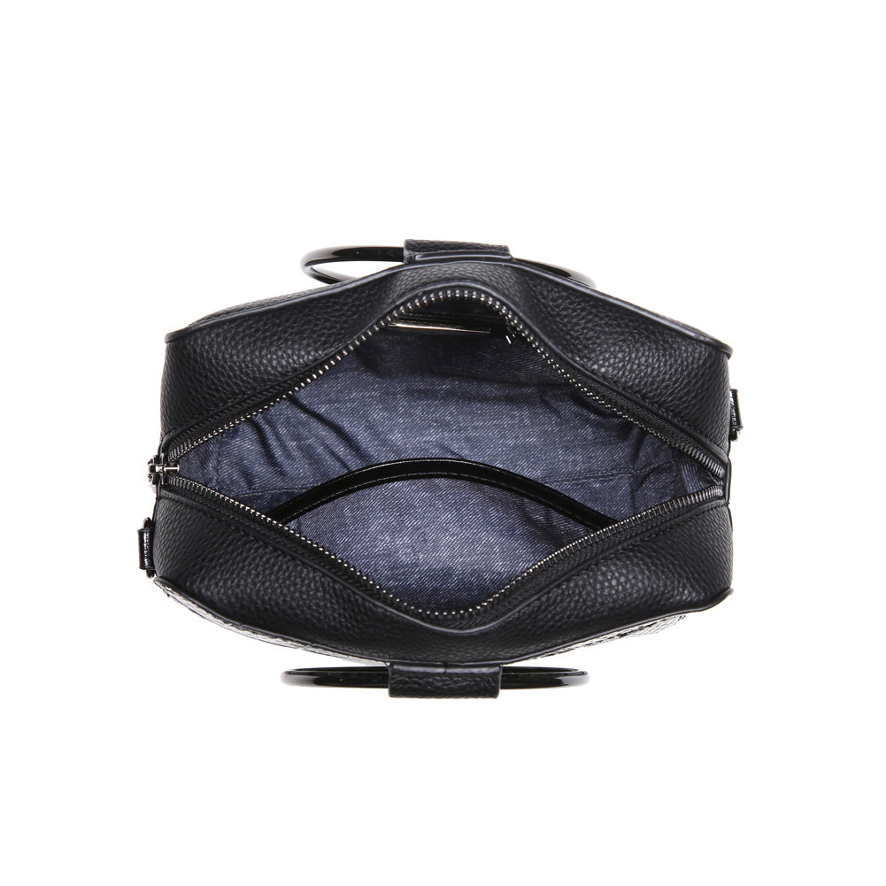Woman wearing Black Urban Expressions Angelina Crossbody NA-840611152541 View 9 | Black