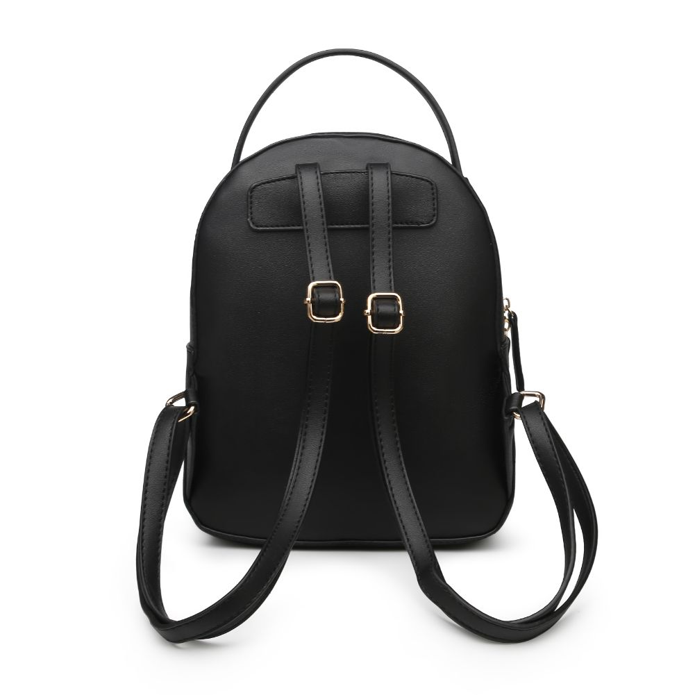 Product Image of Urban Expressions Gemma Backpack 840611165602 View 3 | Black