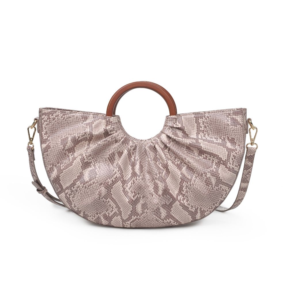 Product Image of Urban Expressions Moon Satchel 840611172679 View 7 | Nude