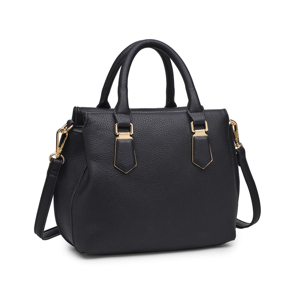 Product Image of Urban Expressions Emmylou Satchel NA-840611146465 View 2 | Black