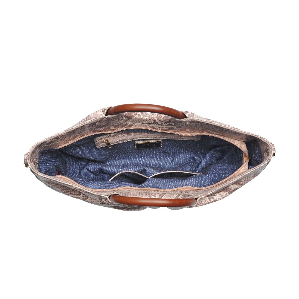 Product Image of Urban Expressions Moon Satchel 840611172679 View 8 | Nude
