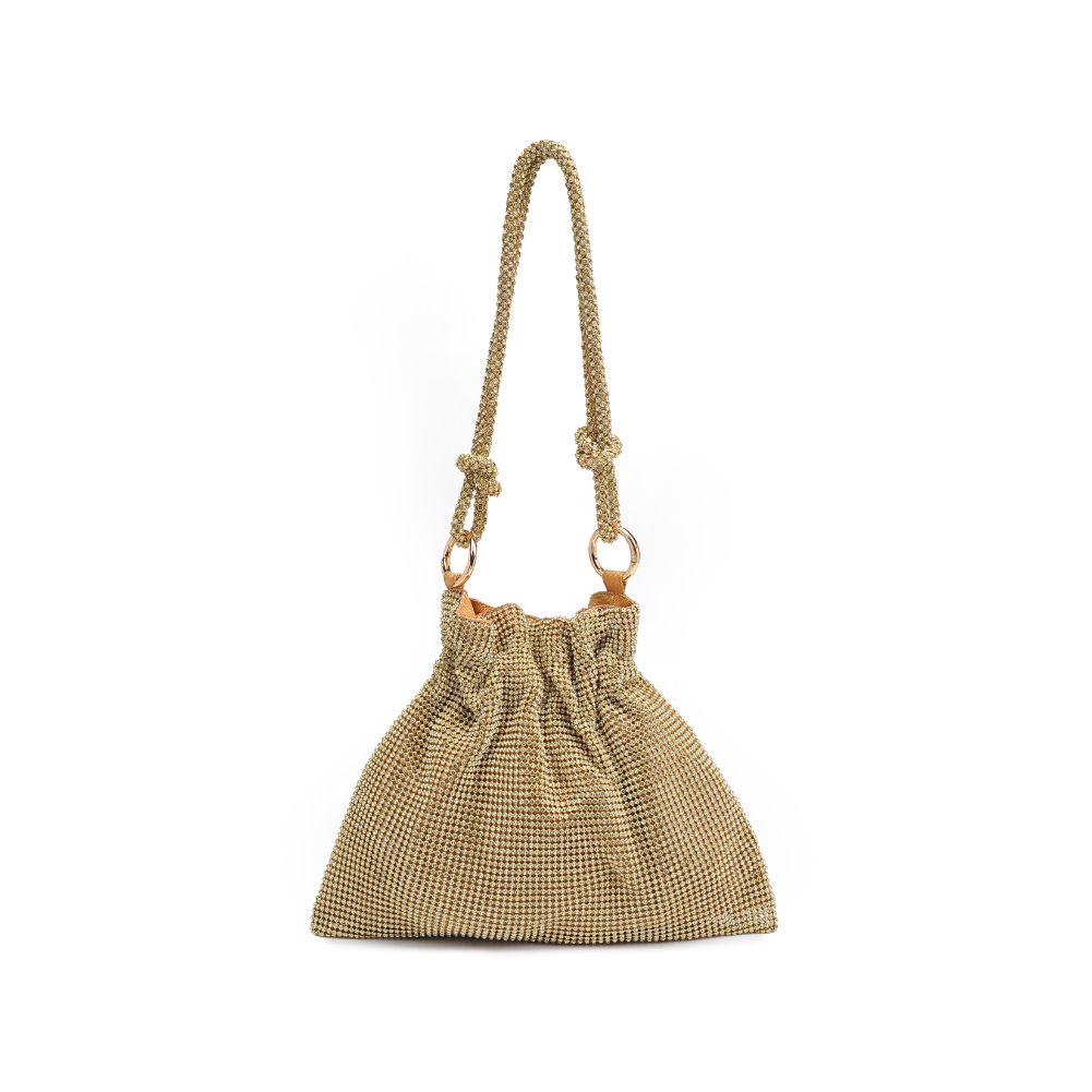 Product Image of Urban Expressions Larissa Evening Bag 840611108975 View 7 | Gold