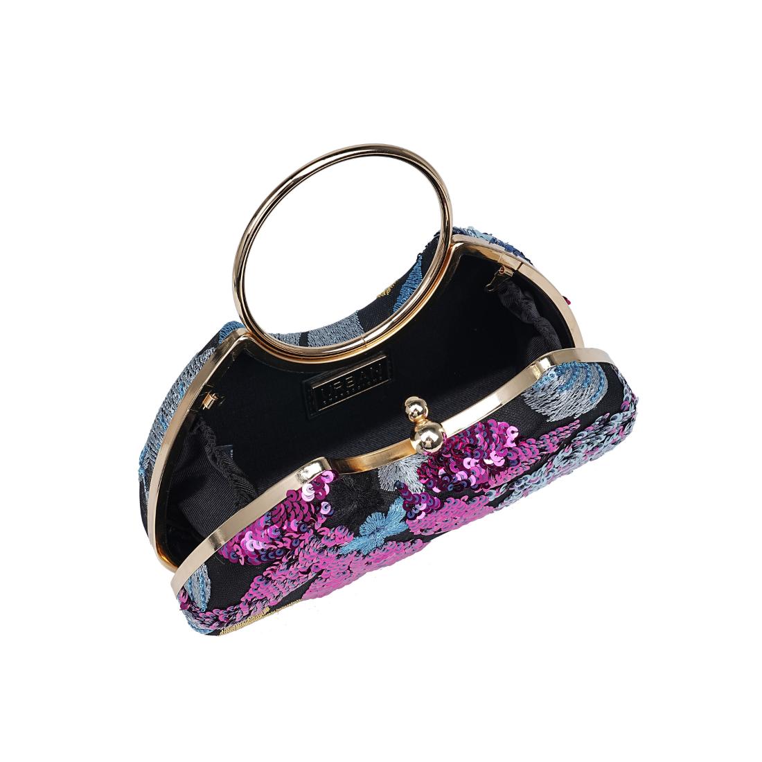 Product Image of Urban Expressions Phoebe Evening Bag 840611199454 View 8 | Black Multi