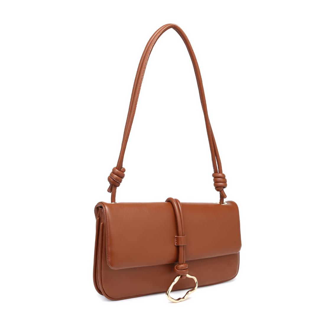 Woman wearing Chocolate Urban Expressions Belina Crossbody 840504206559 View 6 | Chocolate