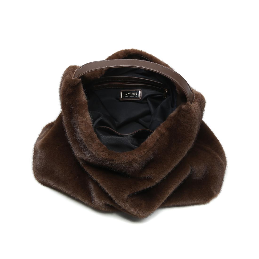 Product Image of Urban Expressions Chandler Hobo 840611199560 View 8 | Chocolate