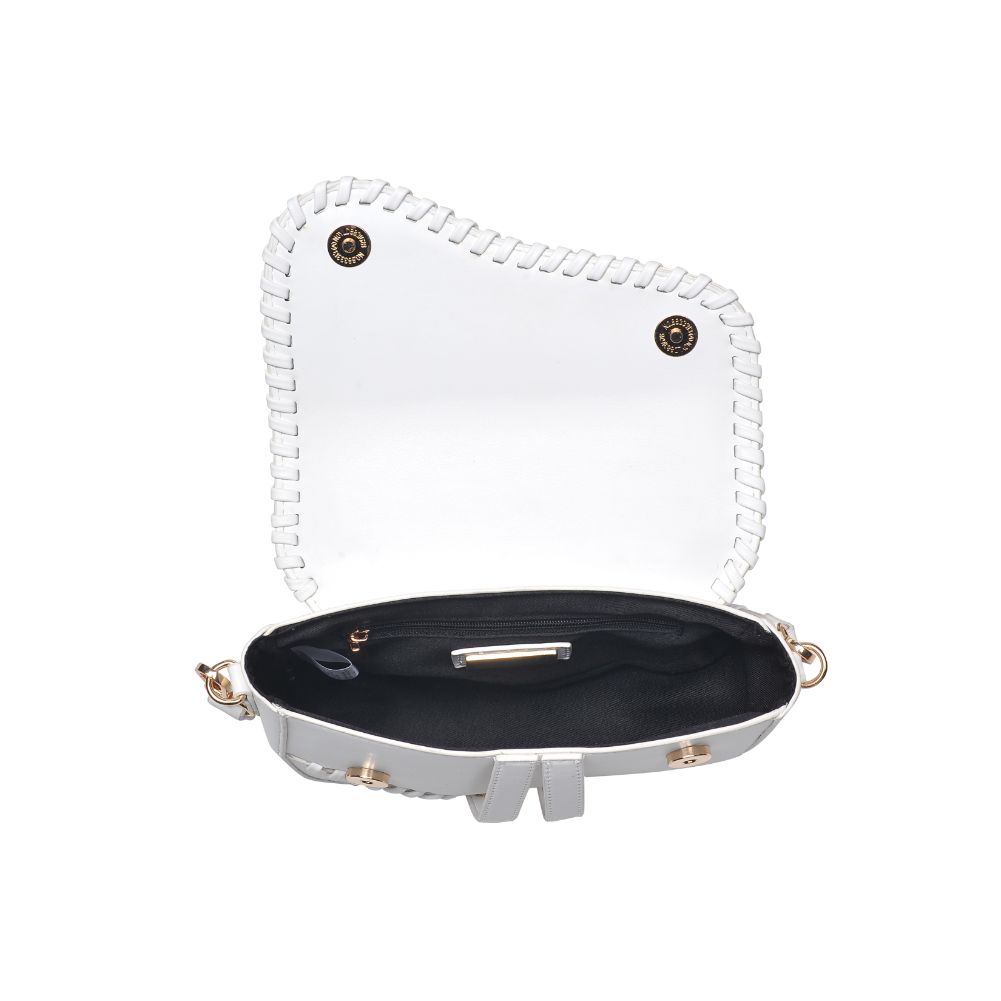 Product Image of Urban Expressions Sloane Crossbody 840611106933 View 8 | White