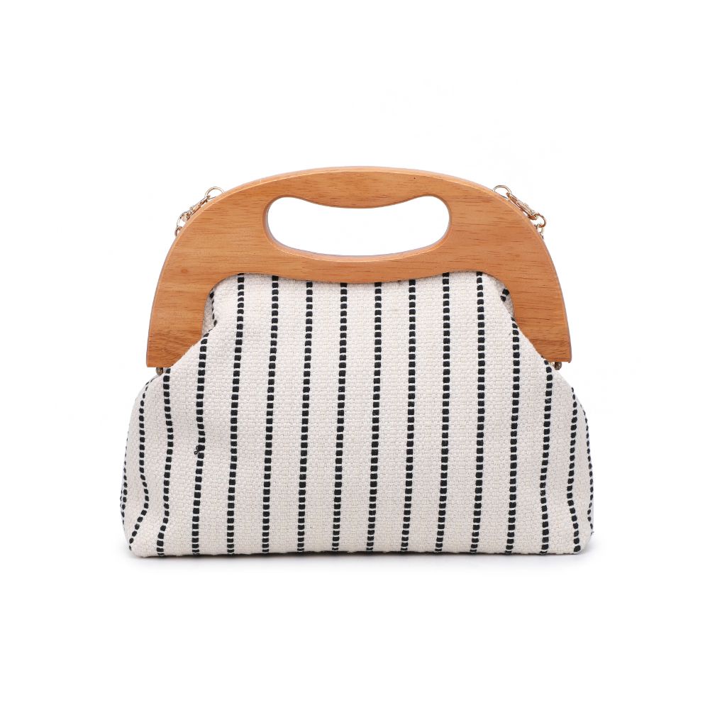 Product Image of Urban Expressions Java Clutch 840611100351 View 7 | White Black