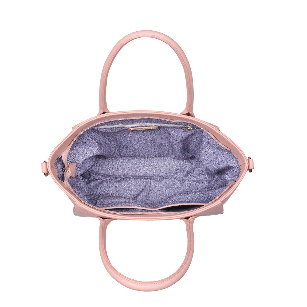 Product Image of Urban Expressions Primrose Tote NA-840611158796 View 4 | Blush