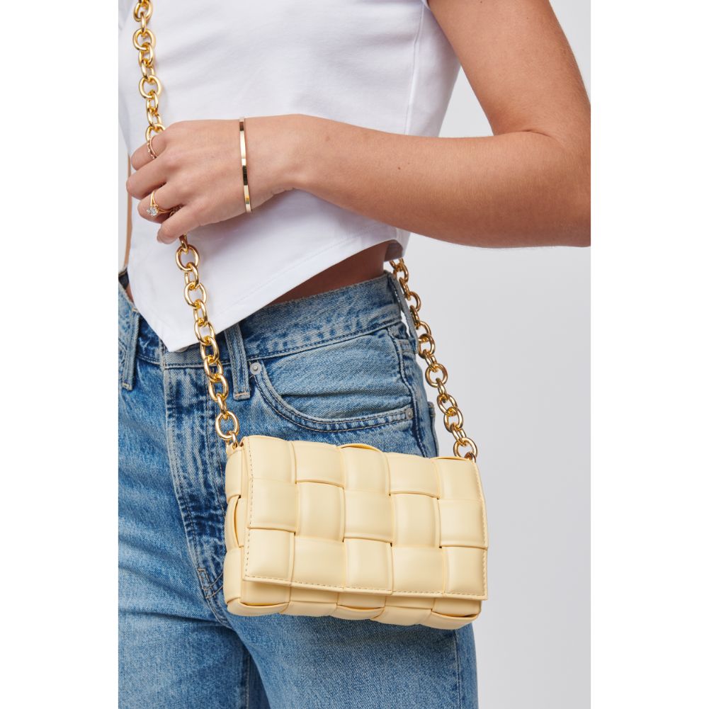 Woman wearing Buttercup Urban Expressions Holden Crossbody 818209018333 View 1 | Buttercup