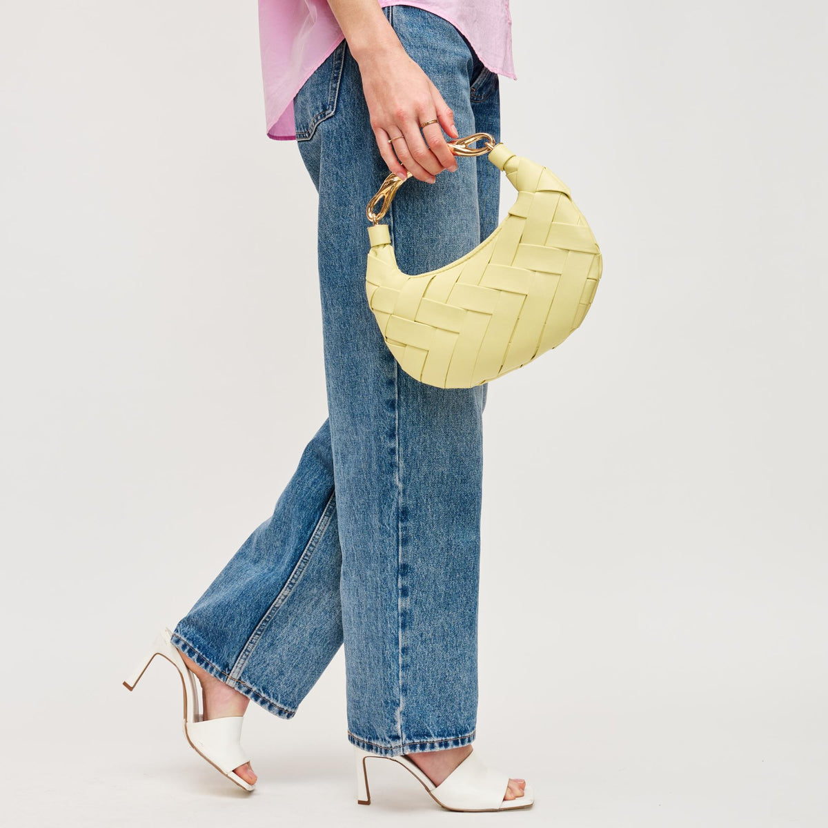 Woman wearing Butter Urban Expressions Pamela Crossbody 840611147486 View 4 | Butter