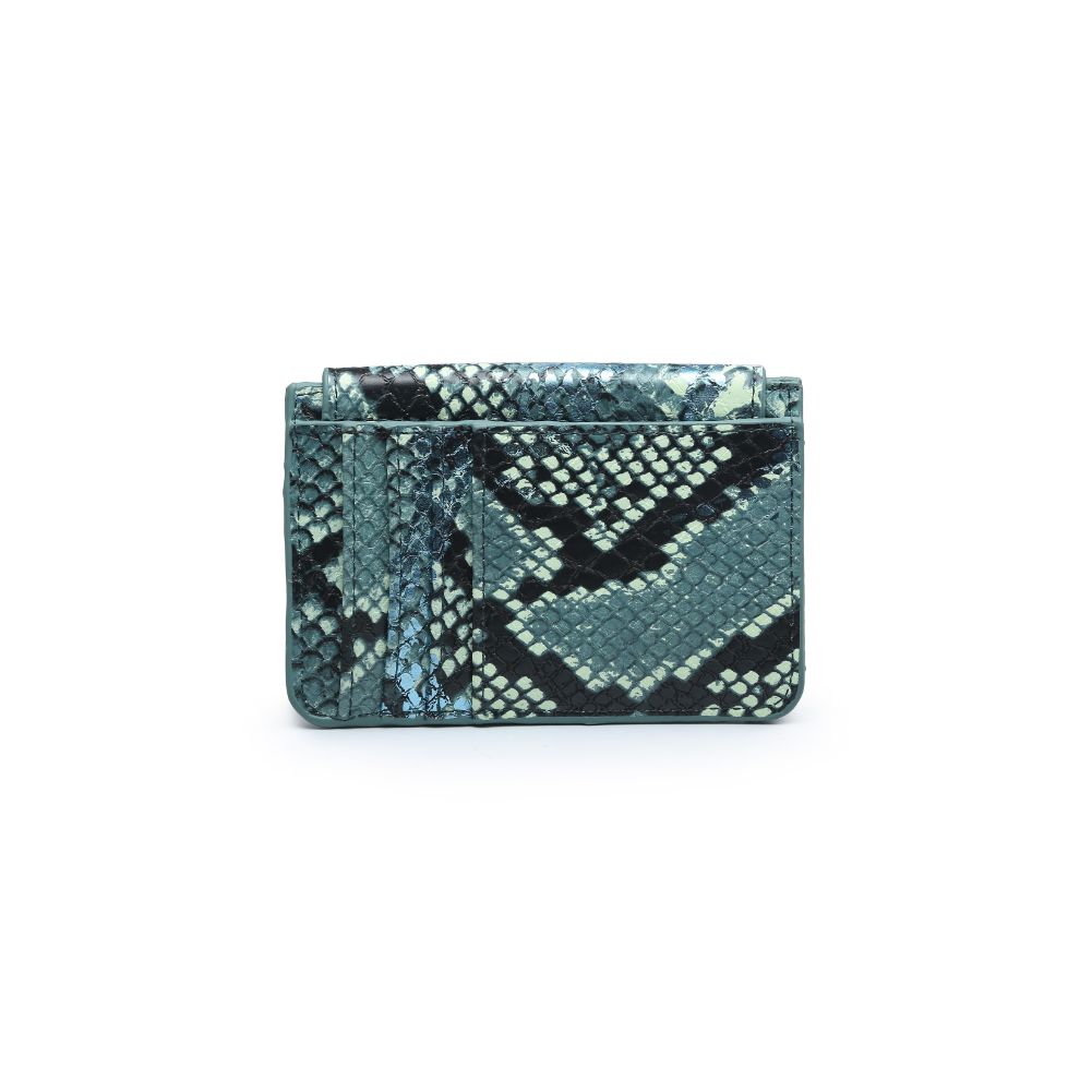 Product Image of Urban Expressions Everlee Card Holder NA-840611166531 View 3 | Emerald Metallic