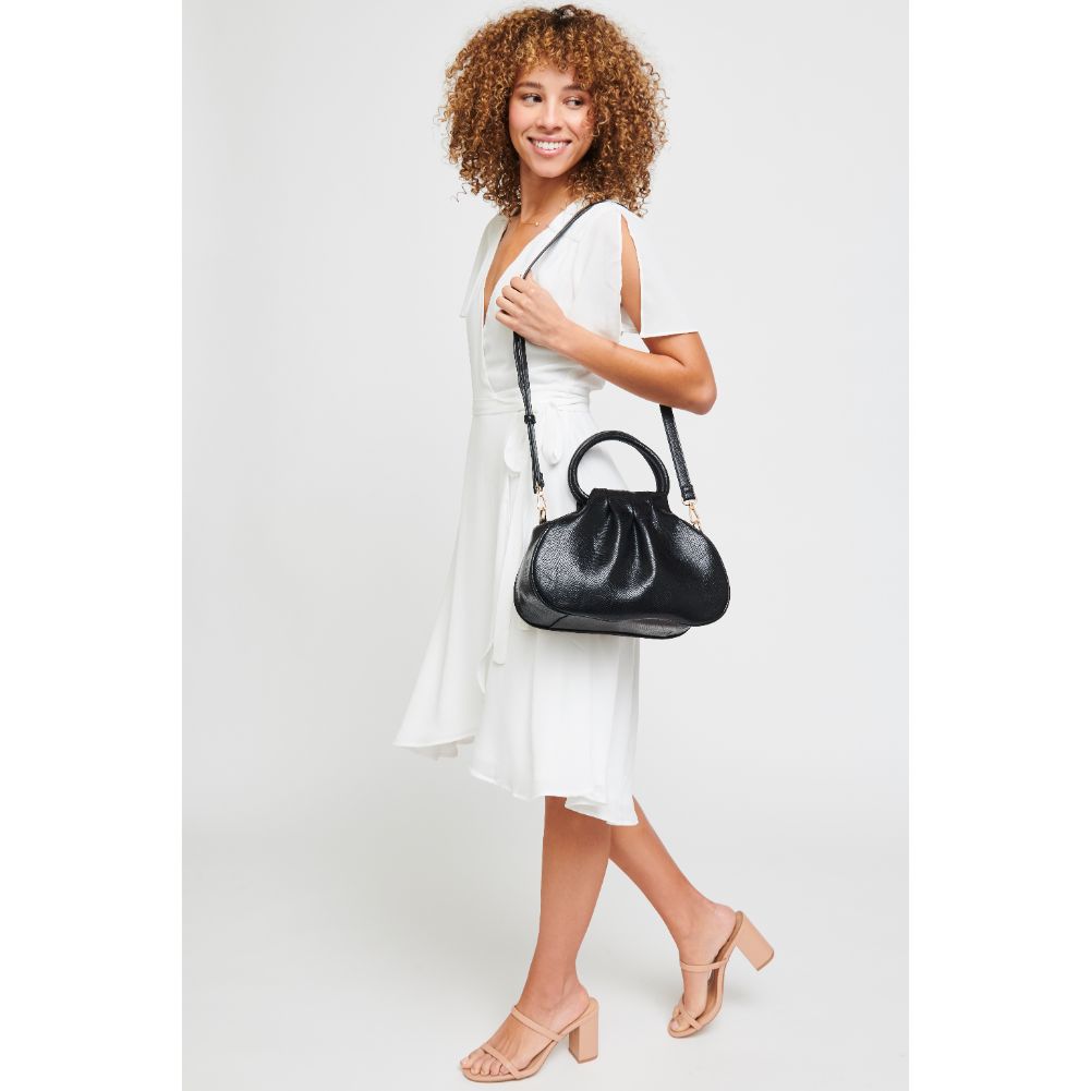 Woman wearing Black Urban Expressions Bao Crossbody 840611180872 View 1 | Black
