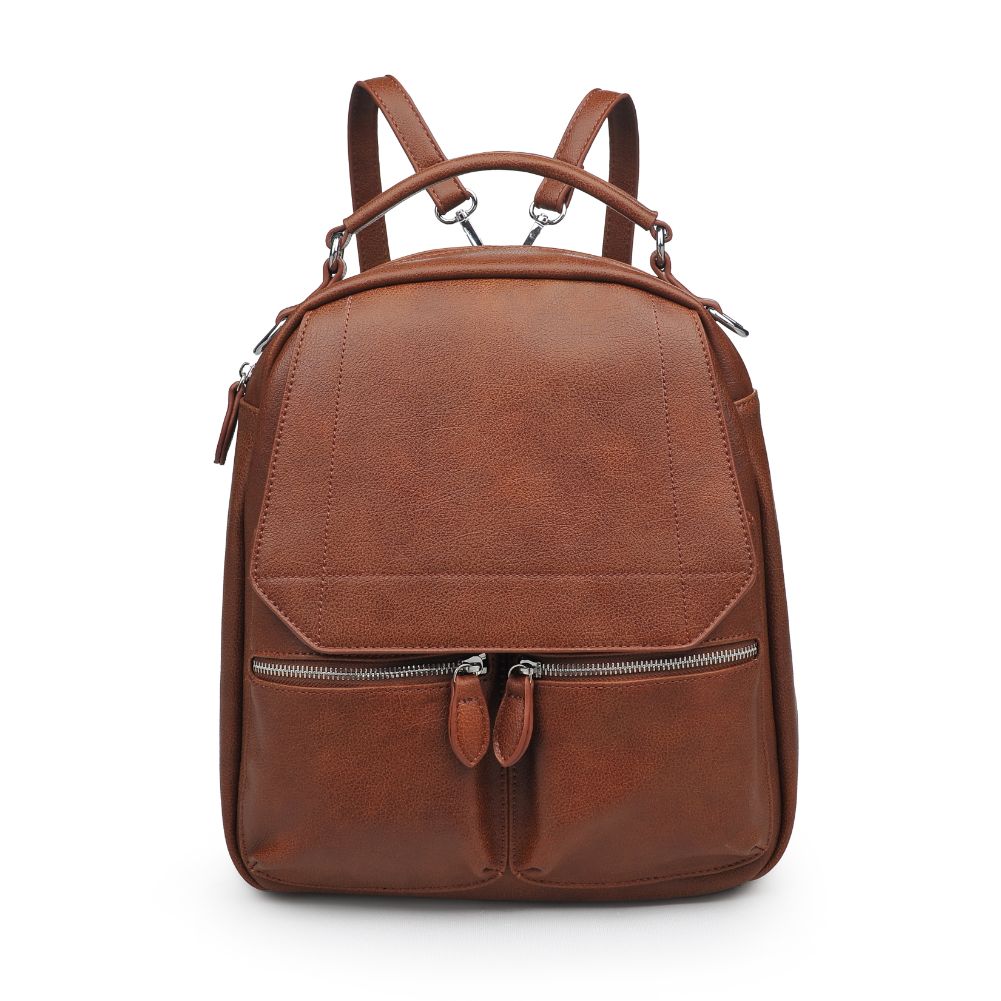 Product Image of Urban Expressions Enzo Backpack NA-840611166197 View 1 | Cognac