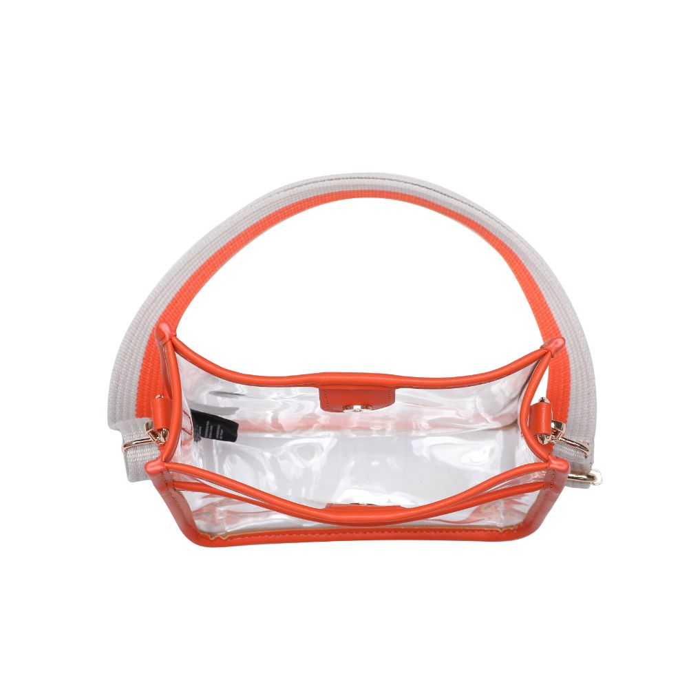 Woman wearing Orange Urban Expressions Beckham Crossbody 840611120007 View 9 | Orange