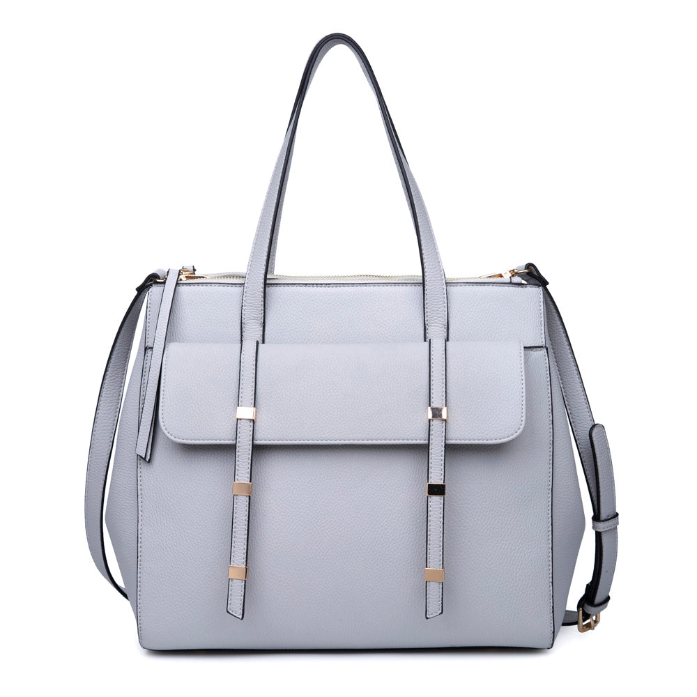 Product Image of Urban Expressions Ambrose Satchel NA-840611161659 View 1 | Grey