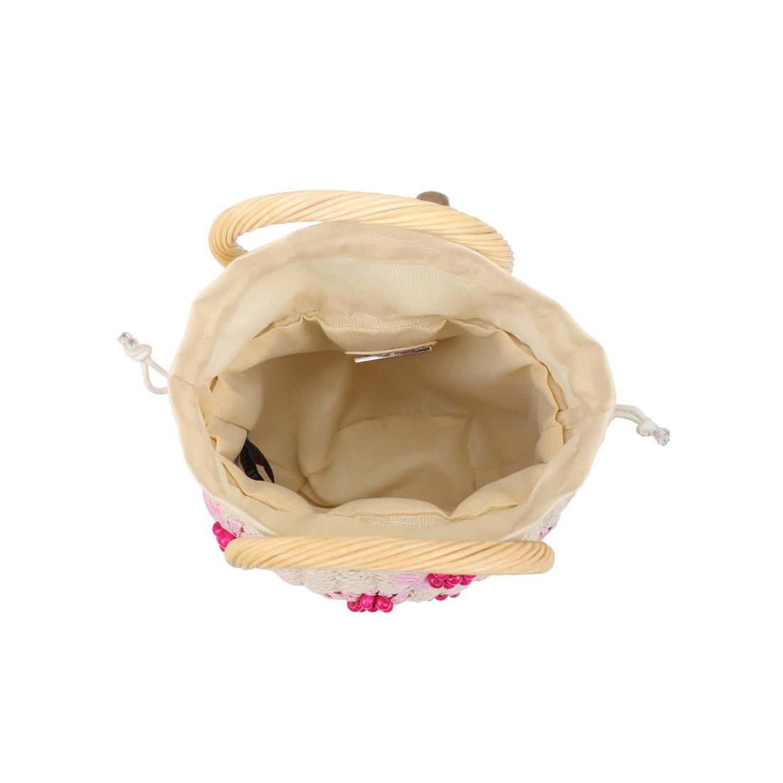 Product Image of Urban Expressions Emaline Satchel 840611153043 View 8 | Ivory