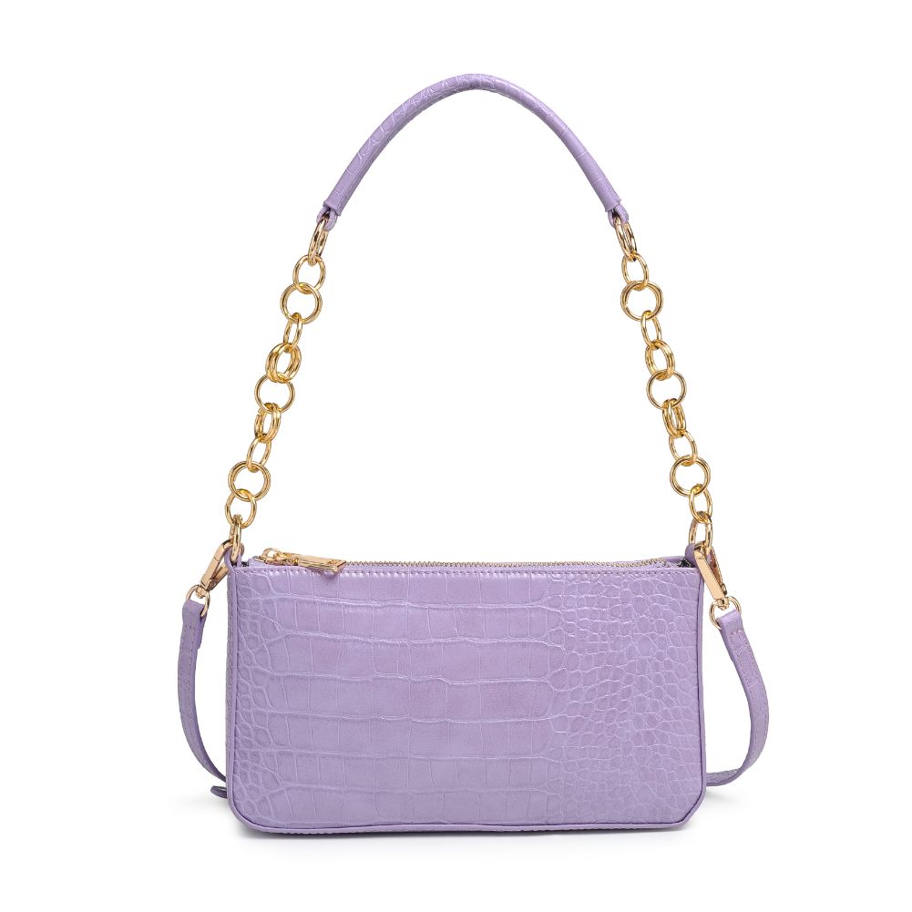 Product Image of Urban Expressions Aster Shoulder Bag 818209015462 View 5 | Lavender