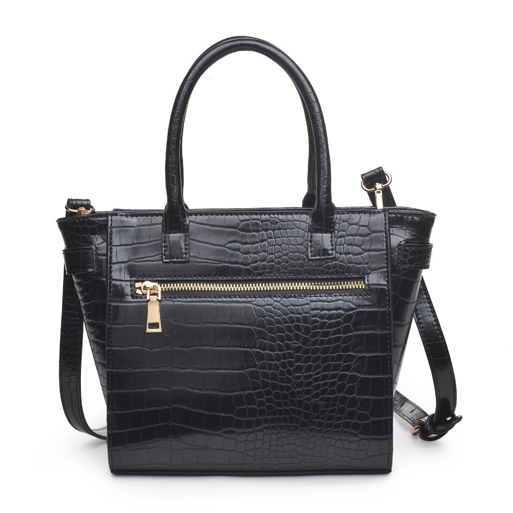 Product Image of Urban Expressions Jayden Satchel 840611172914 View 3 | Black