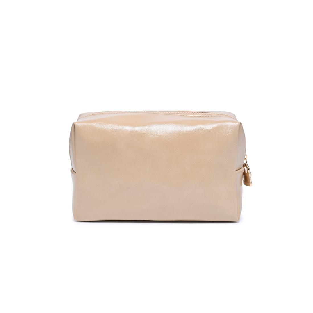 Urban Essentials The Vault Cosmetic & Travel Organizer Pouch 840504210099 View 7 | Natural