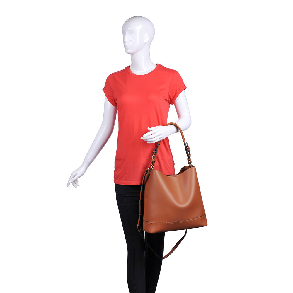 Woman wearing Tan Urban Expressions Cindy Hobo NA-840611160331 View 1 | Tan