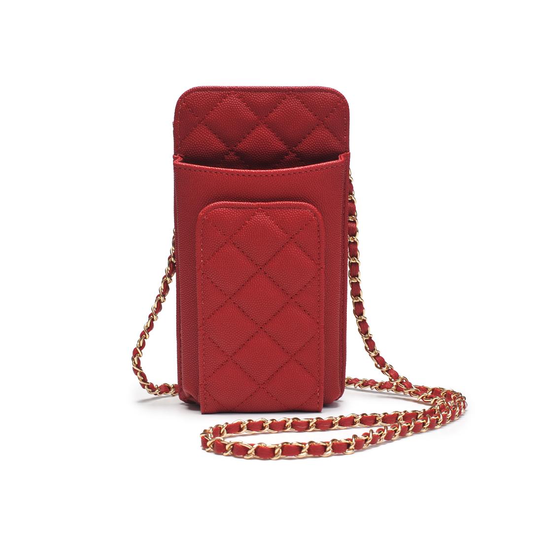 Product Image of Urban Expressions Brianna Cell Phone Crossbody 840504201387 View 5 | Red