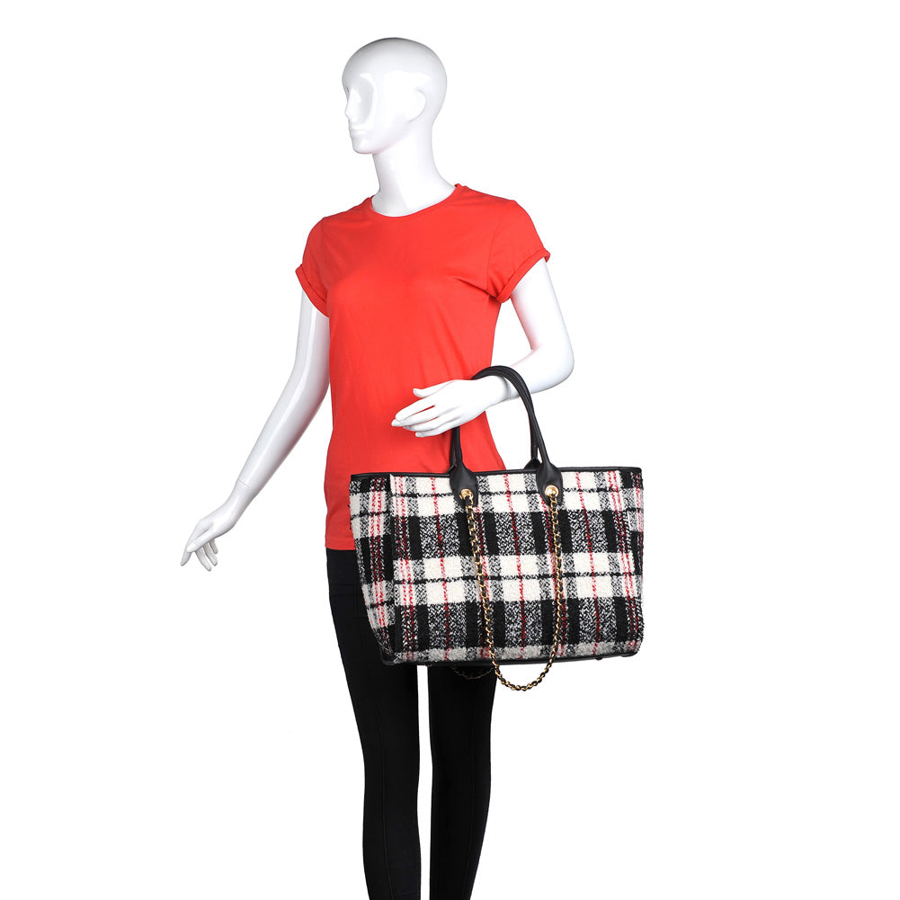 Product Image of Urban Expressions Cameo Tote 840611153180 View 5 | Black Multi