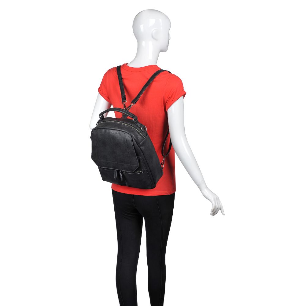 Product Image of Urban Expressions Enzo Backpack NA-840611166173 View 5 | Black