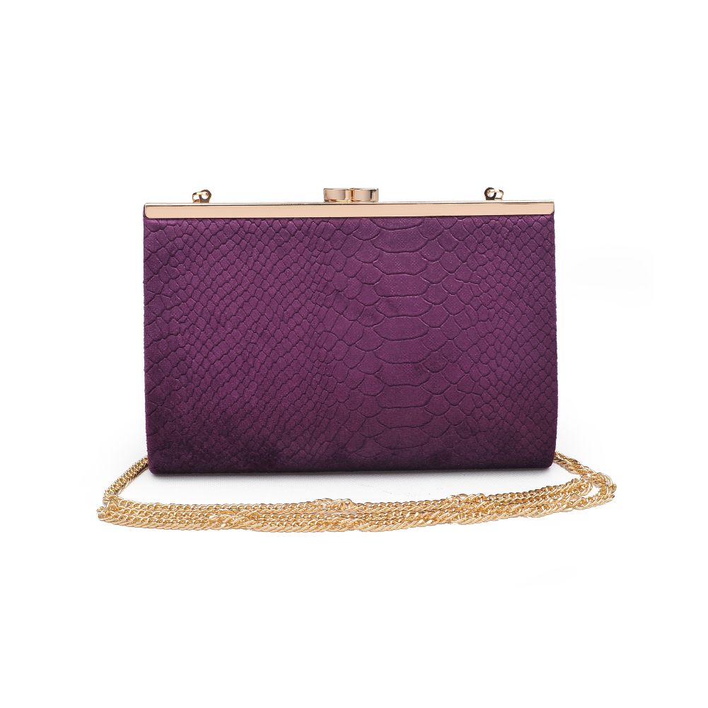 Product Image of Urban Expressions Minx Evening Bag 840611165022 View 1 | Purple