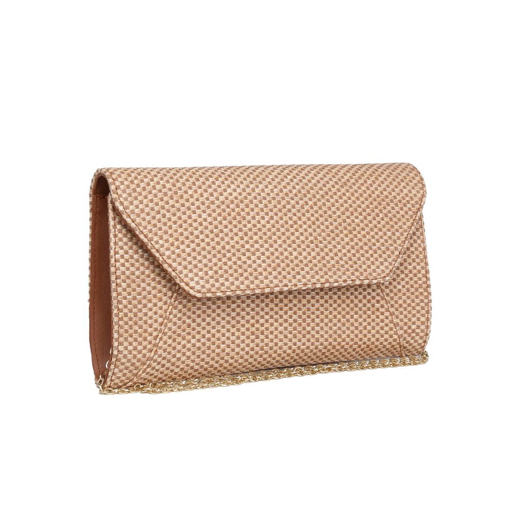 Product Image of Urban Expressions Dakota Clutch 840611100634 View 6 | Tan
