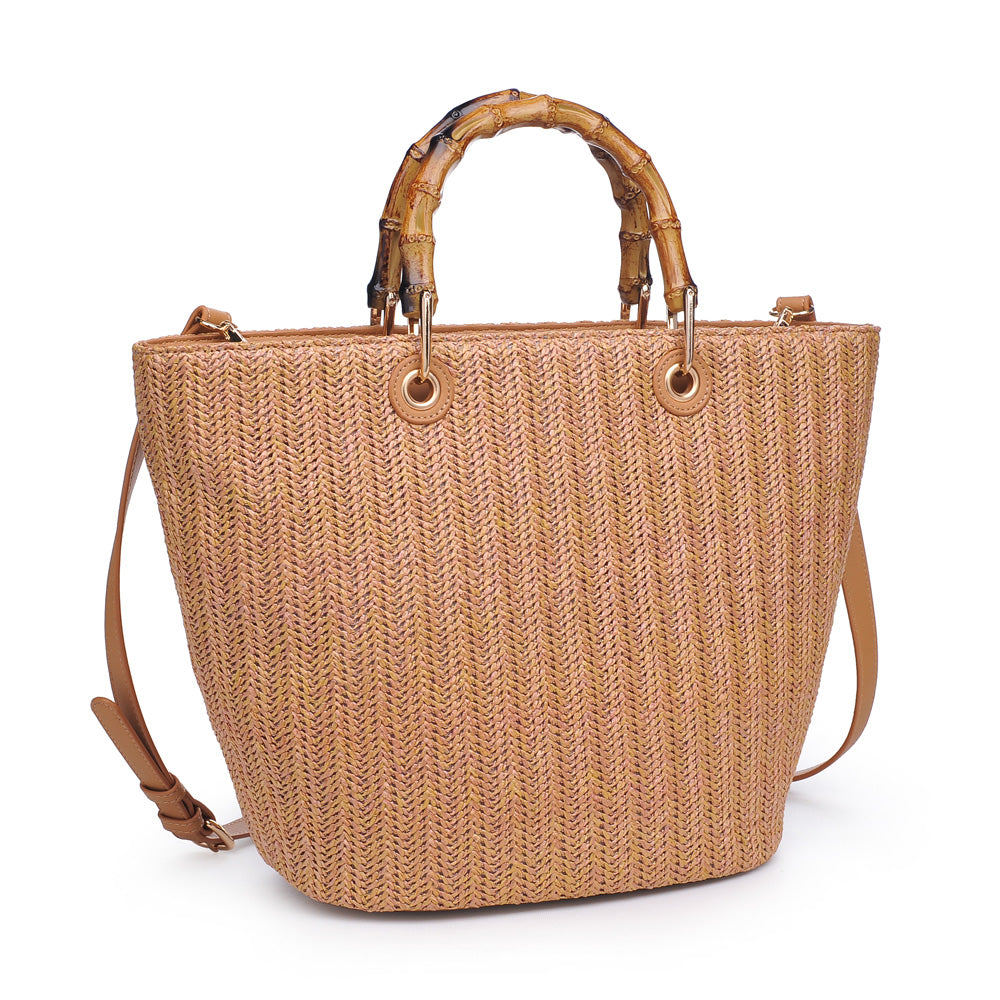Product Image of Urban Expressions Cozumel Satchel NA-840611159328 View 2 | Tan