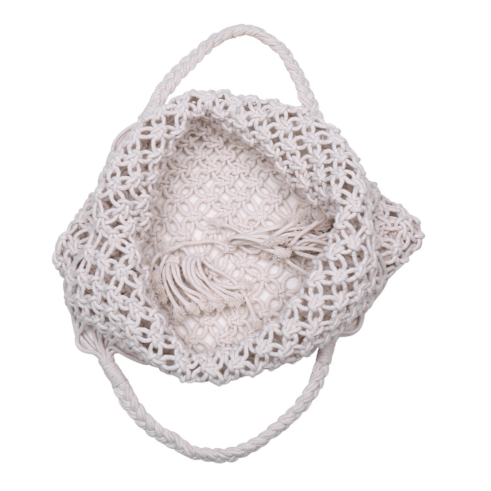 Product Image of Urban Expressions Penelope Tote NA-840611161857 View 4 | Ivory