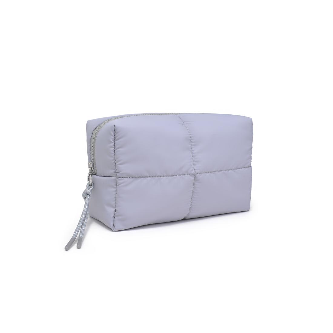 Urban Essentials Daydreamer - Nylon Cosmetic & Travel Organizer Pouch 840611197641 View 6 | Grey