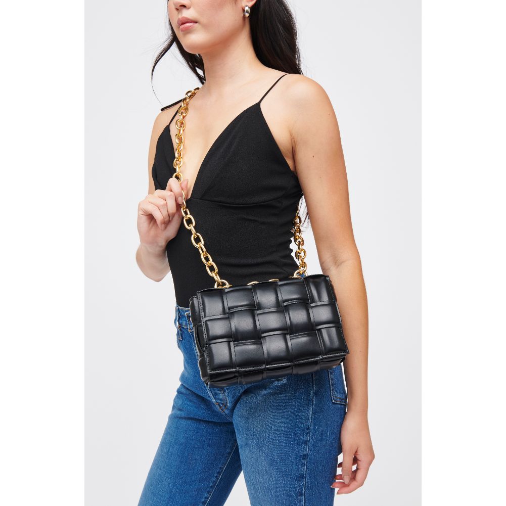Woman wearing Black Urban Expressions Ines Crossbody 840611185440 View 1 | Black