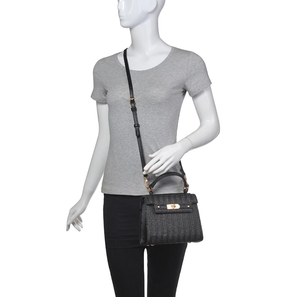 Product Image of Urban Expressions Violet Crossbody 840611126092 View 5 | Black