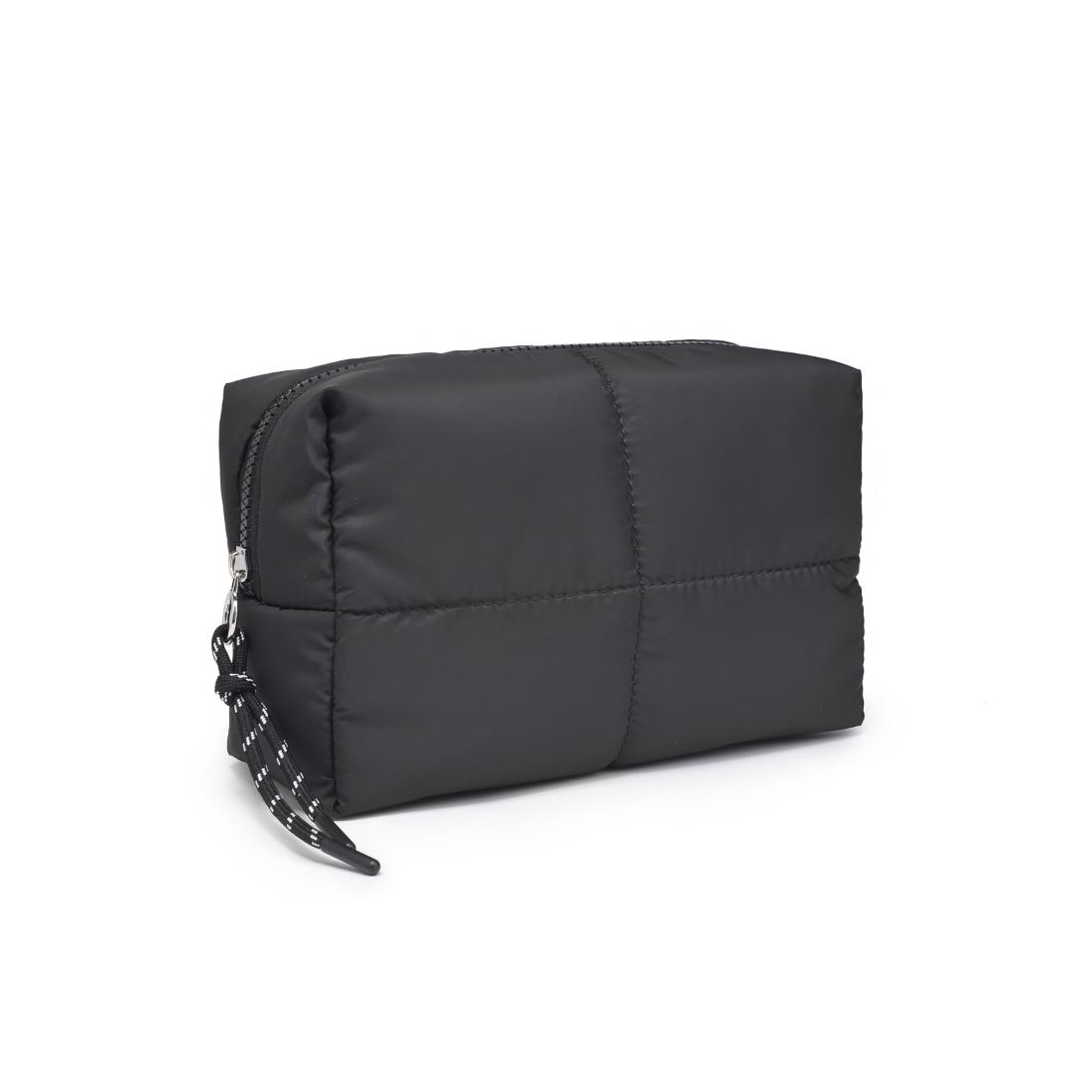 Urban Essentials Daydreamer - Nylon Cosmetic & Travel Organizer Pouch 840611197603 View 6 | Black