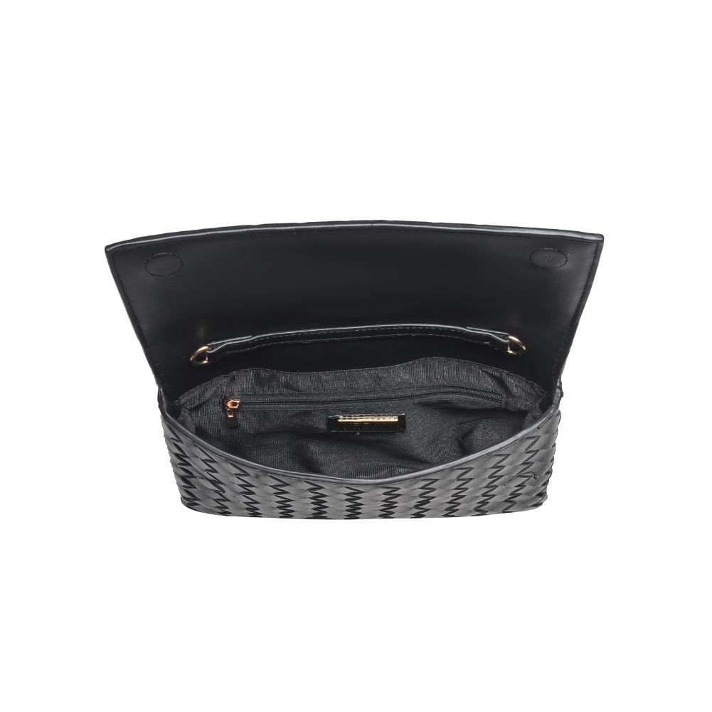 Woman wearing Black Urban Expressions Ivy Clutch 840611133298 View 9 | Black