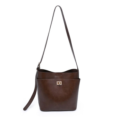 Urban Expressions Margaux Bucket 840504211751 View 1 | Chocolate