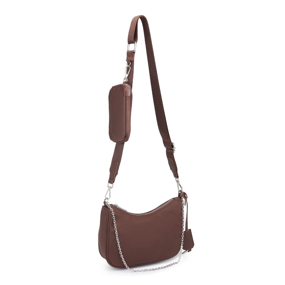Product Image of Urban Expressions Joss - Nylon Crossbody 840611173225 View 6 | Chocolate