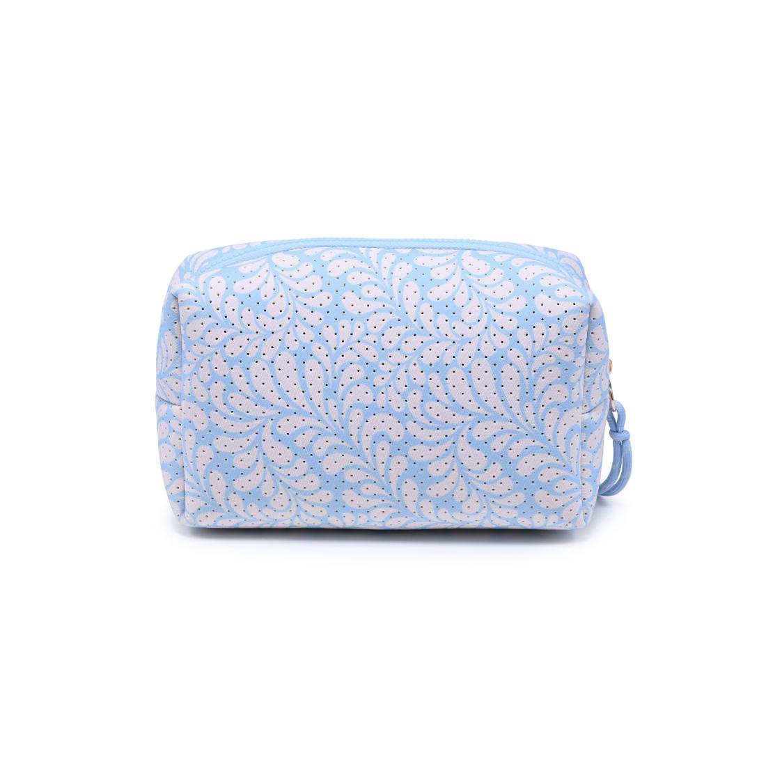 Urban Essentials Airy Edit Cosmetic & Travel Organizer Pouch 840504207730 View 7 | Light Blue