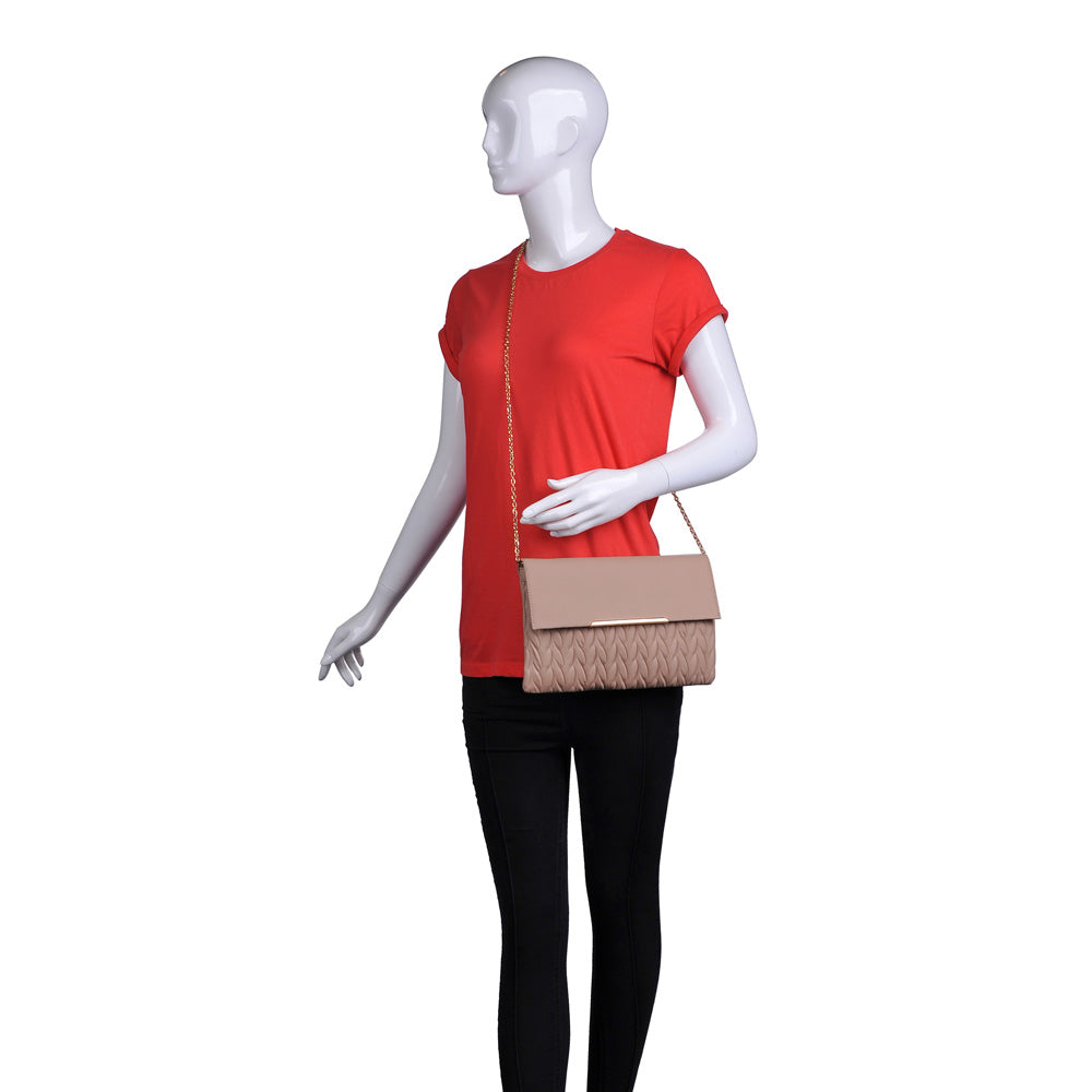 Product Image of Urban Expressions Jessie Clutch NA-840611159854 View 5 | Nude