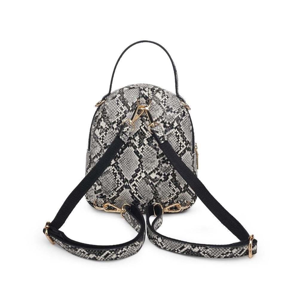 Product Image of Urban Expressions Nichole Backpack NA-840611162830 View 3 | Black Grey