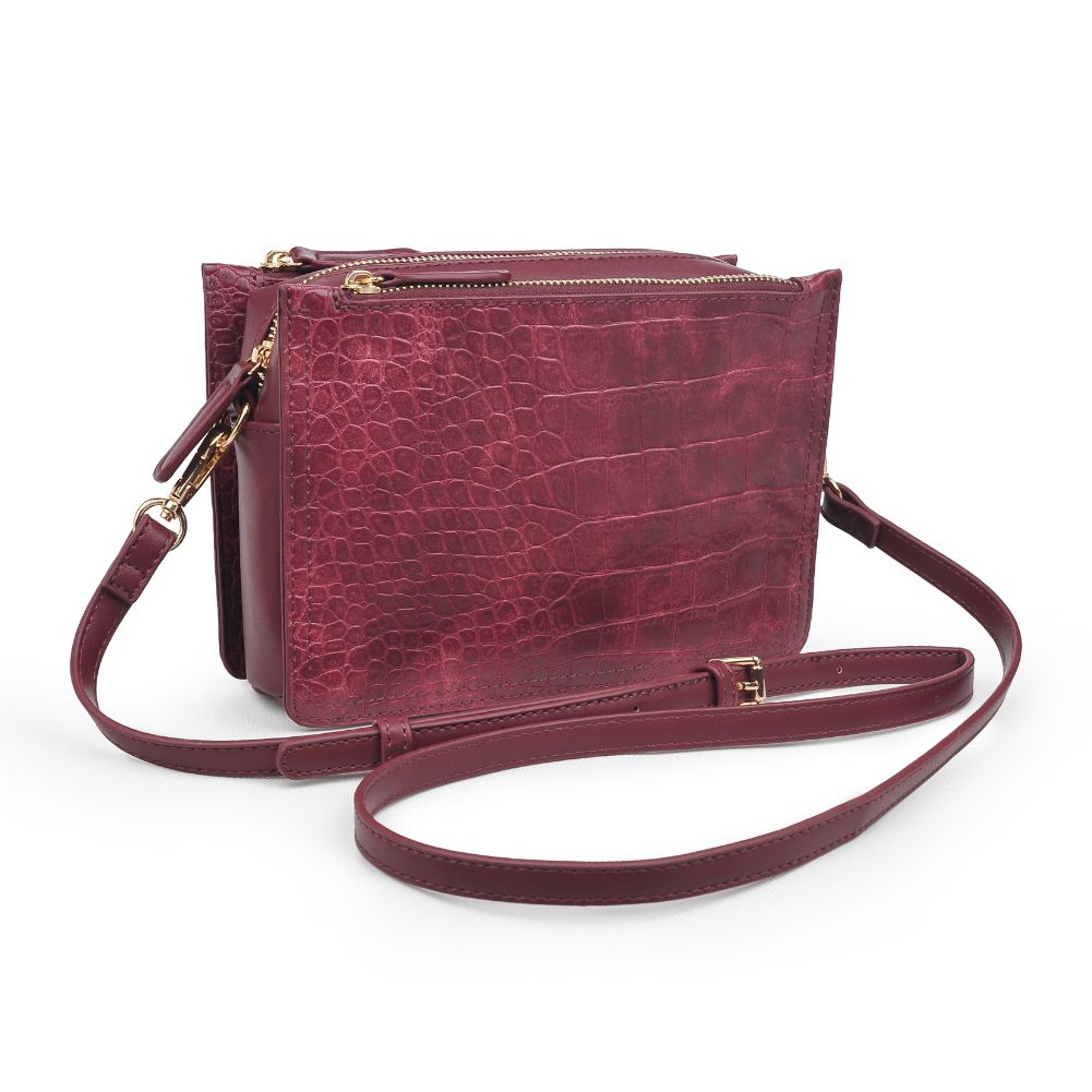 Product Image of Urban Expressions Rayna Crossbody NA-840611163998 View 2 | Burgundy