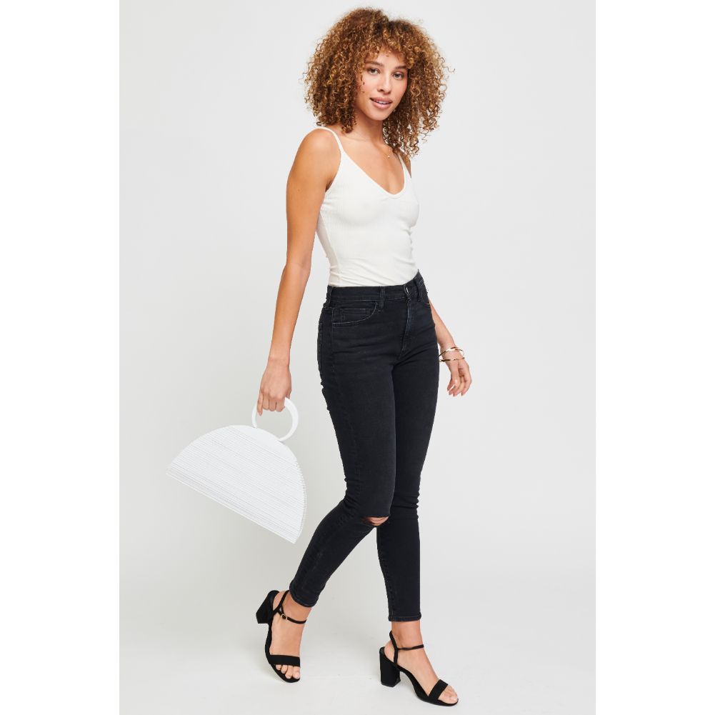 Woman wearing White Urban Expressions Maldives Tote 840611181770 View 4 | White