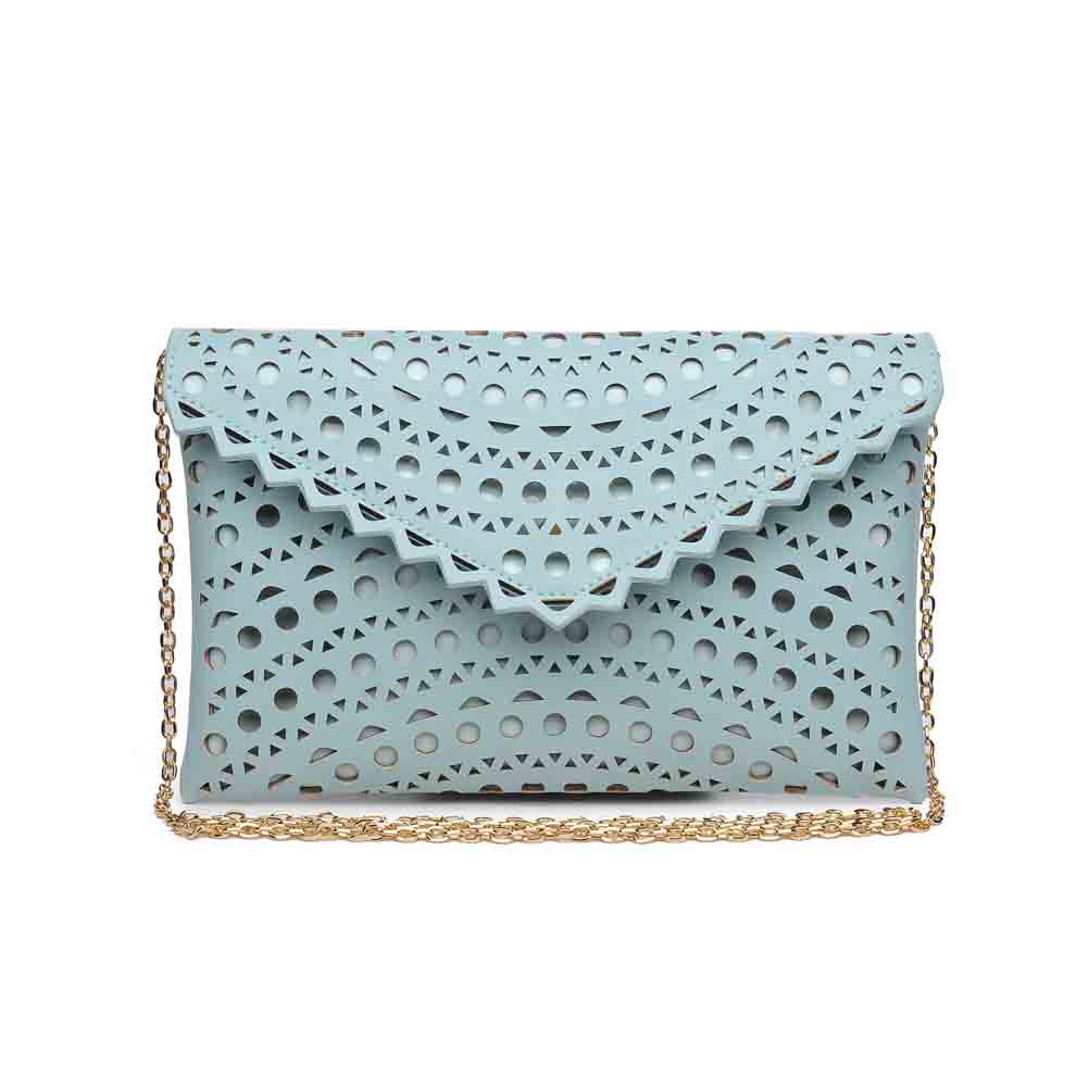 Product Image of Urban Expressions Fiona Clutch 840611148322 View 1 | Seafoam