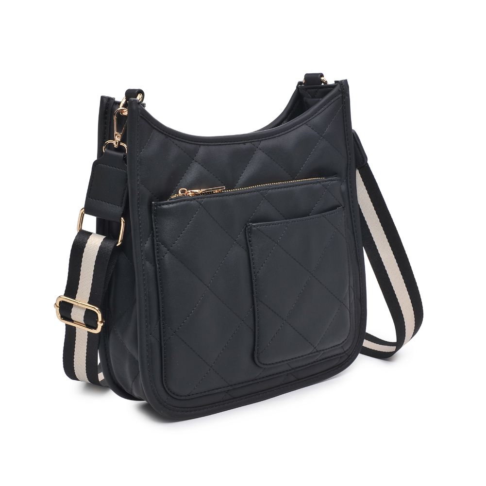 Woman wearing Black Urban Expressions Harlie Crossbody 840611104847 View 6 | Black